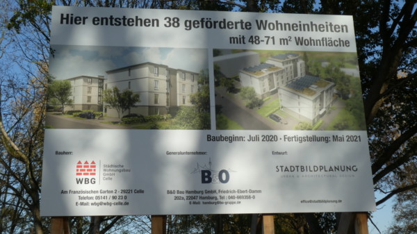 Wohnungsbau Wittinger Straße